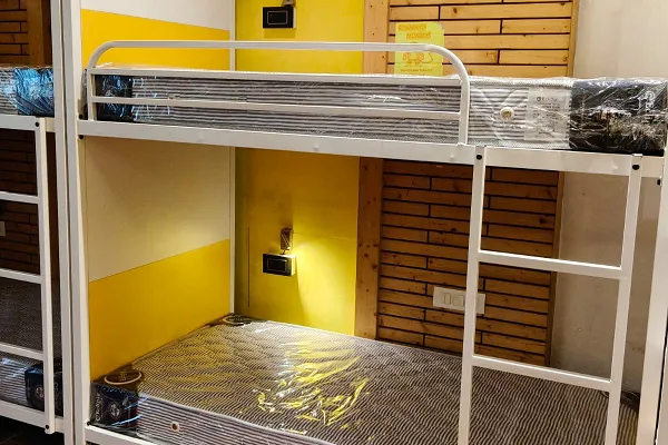 PG room with metal bunk beds